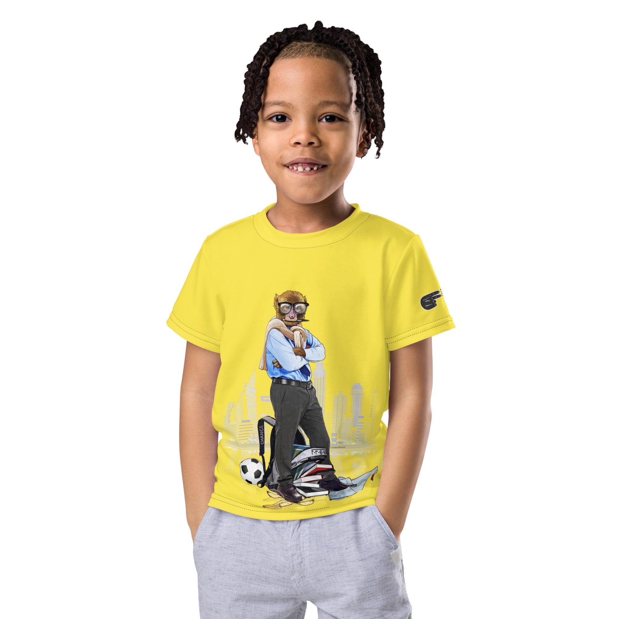 Kids crew neck t-shirt