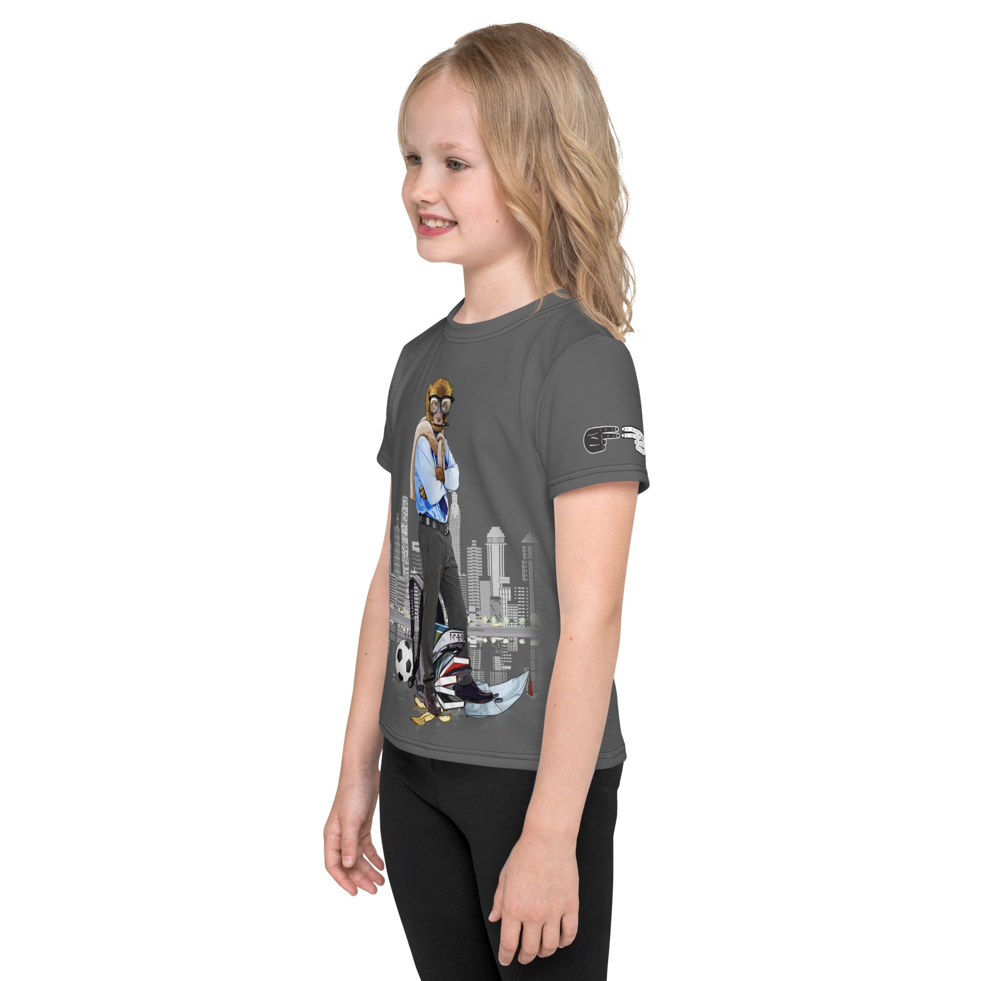 Kids crew neck t-shirt