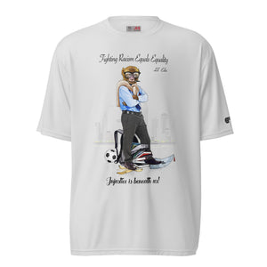 Unisex performance crew neck t-shirt