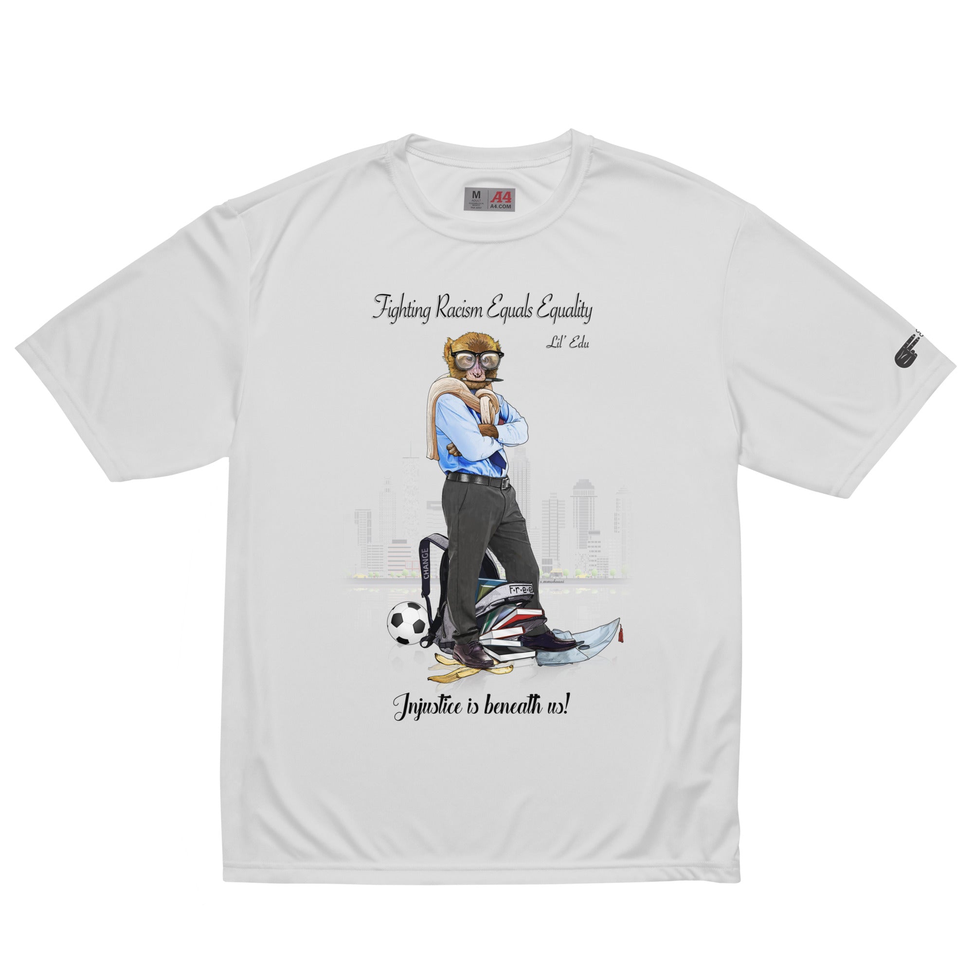 Unisex performance crew neck t-shirt