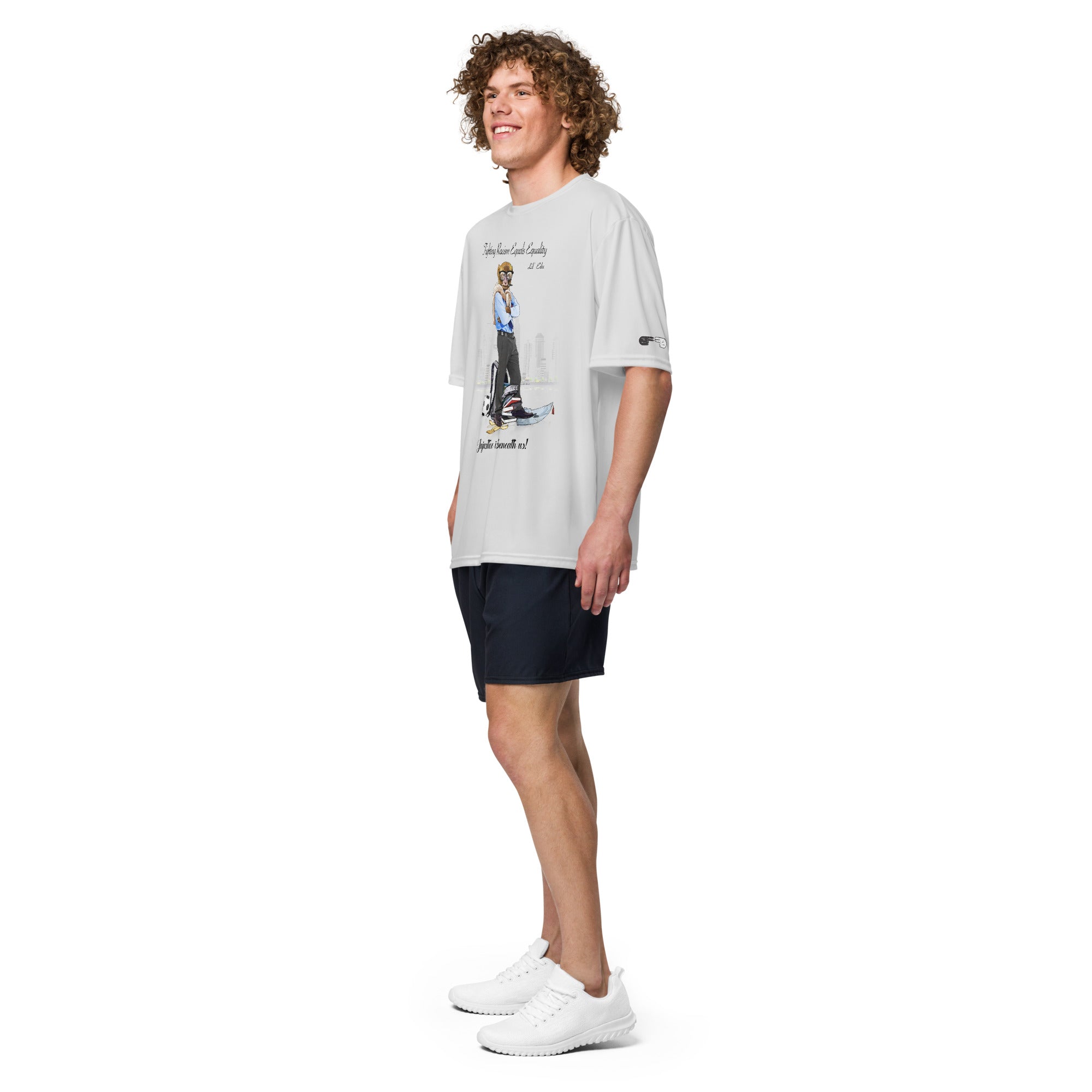 Unisex performance crew neck t-shirt