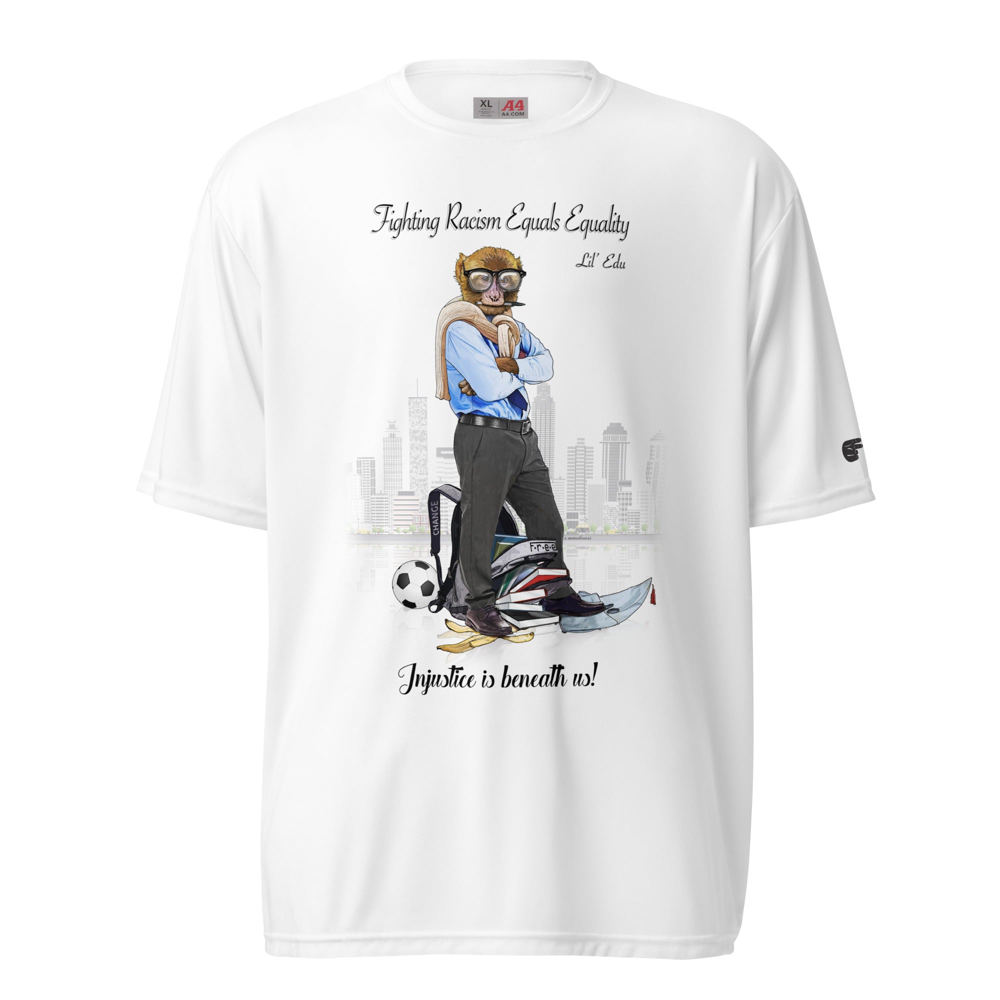 Unisex performance crew neck t-shirt