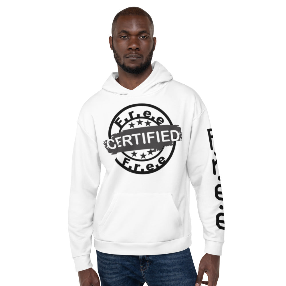 F.r.e.e certified unisex hoodie