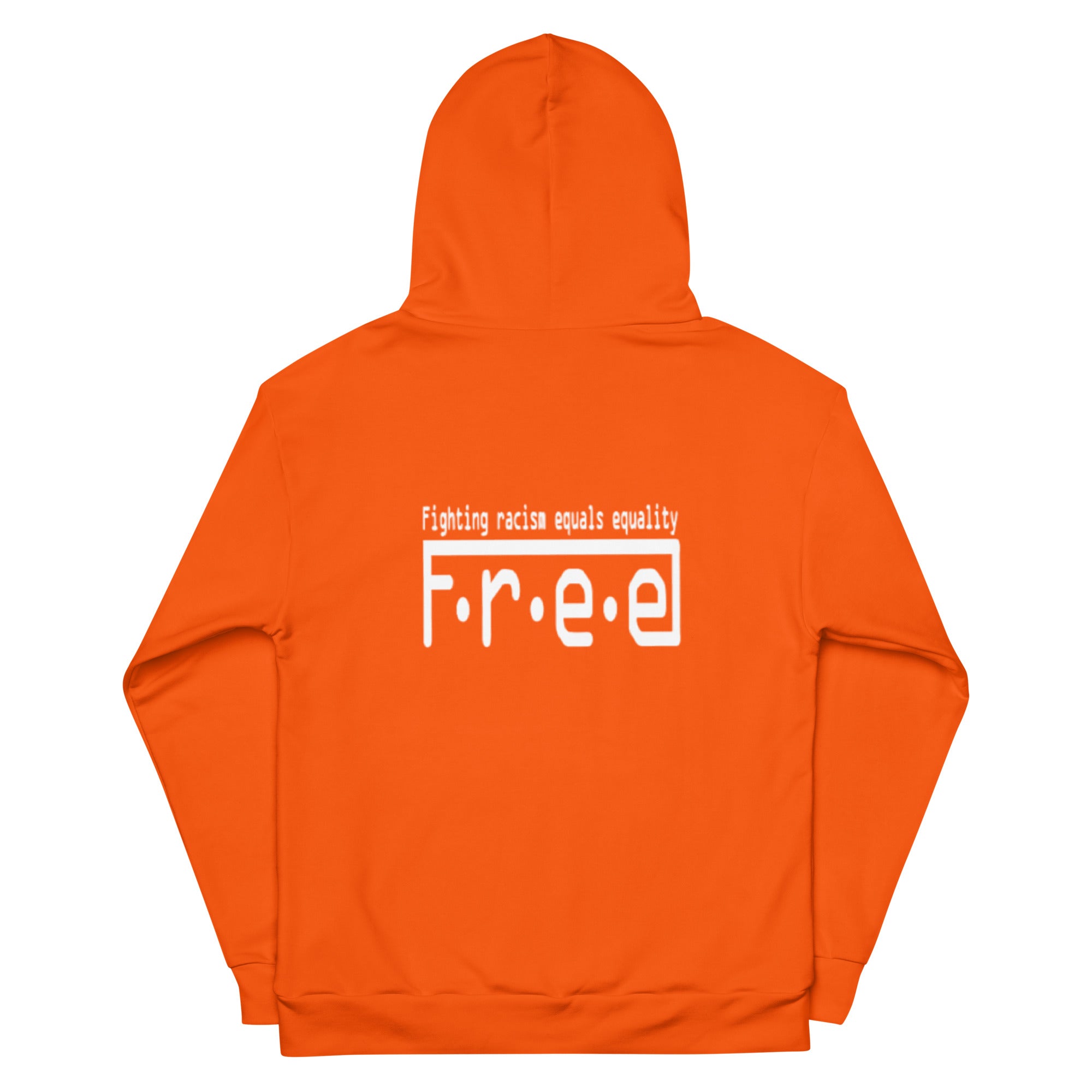 F.r.e.e Cen orange Unisex Hoodie