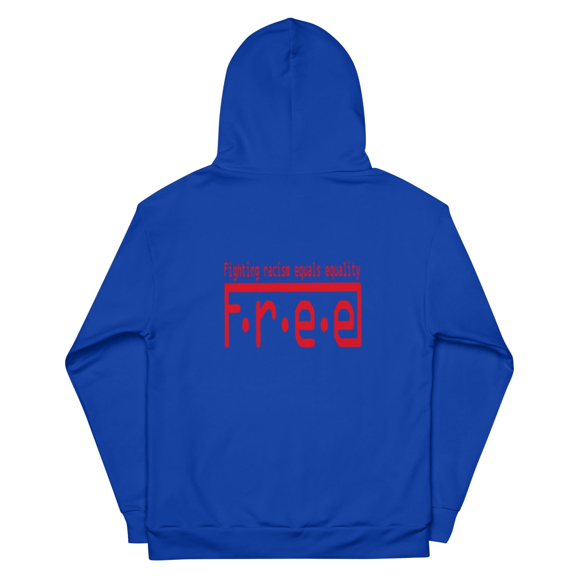 F.r.e.e Arm blue Unisex Hoodie