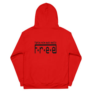 F.r.e.e red Duss Unisex Hoodie