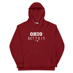 F.r.e.e Ohio red Unisex Hoodie