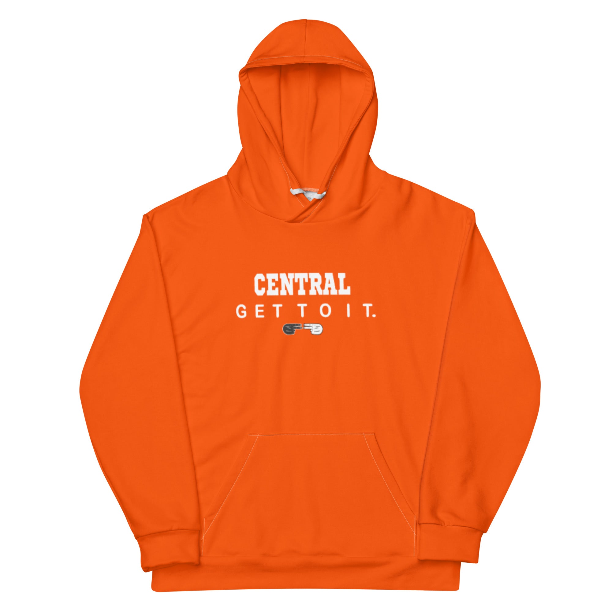F.r.e.e Cen orange Unisex Hoodie