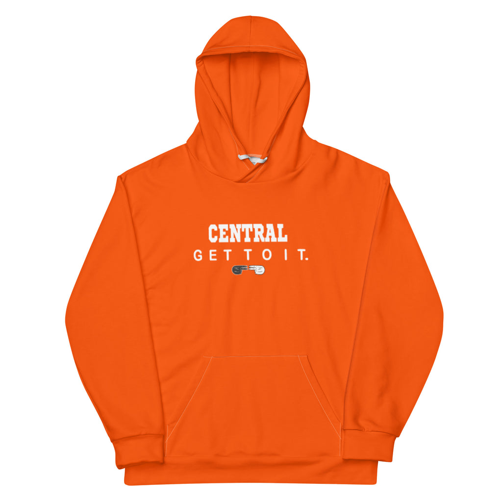 F.r.e.e Cen orange Unisex Hoodie