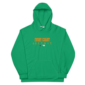 F.r.e.e green and orange Unisex Hoodie