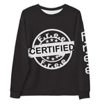 F.r.e.e certified unisex sweatshirt