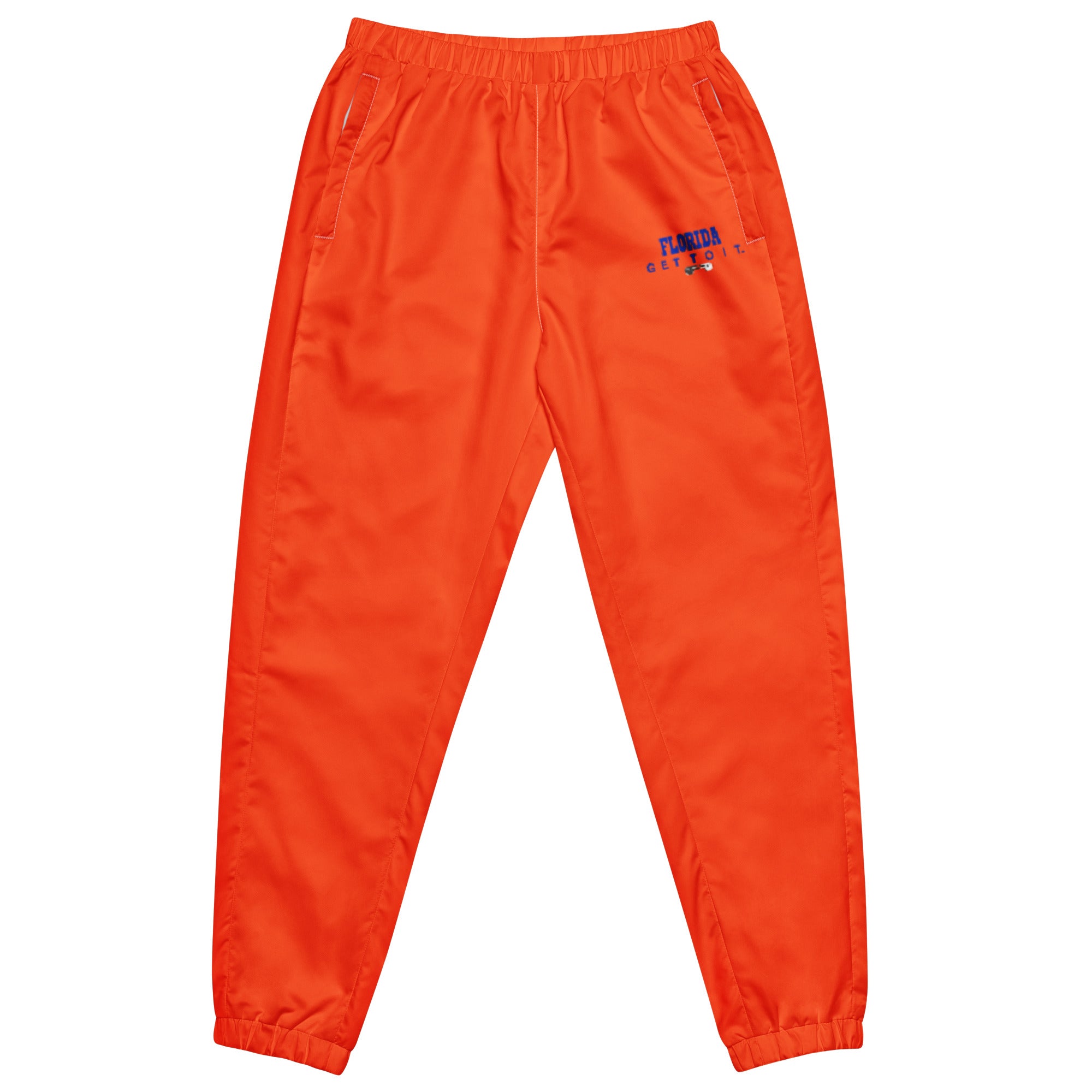 F.r.e.e Flo orange Unisex track pants
