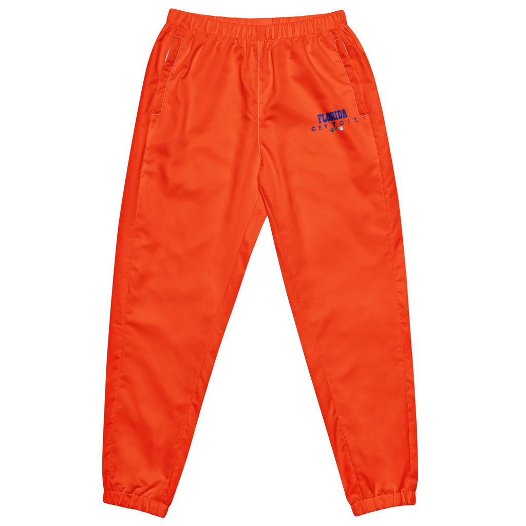 F.r.e.e Flo orange Unisex track pants