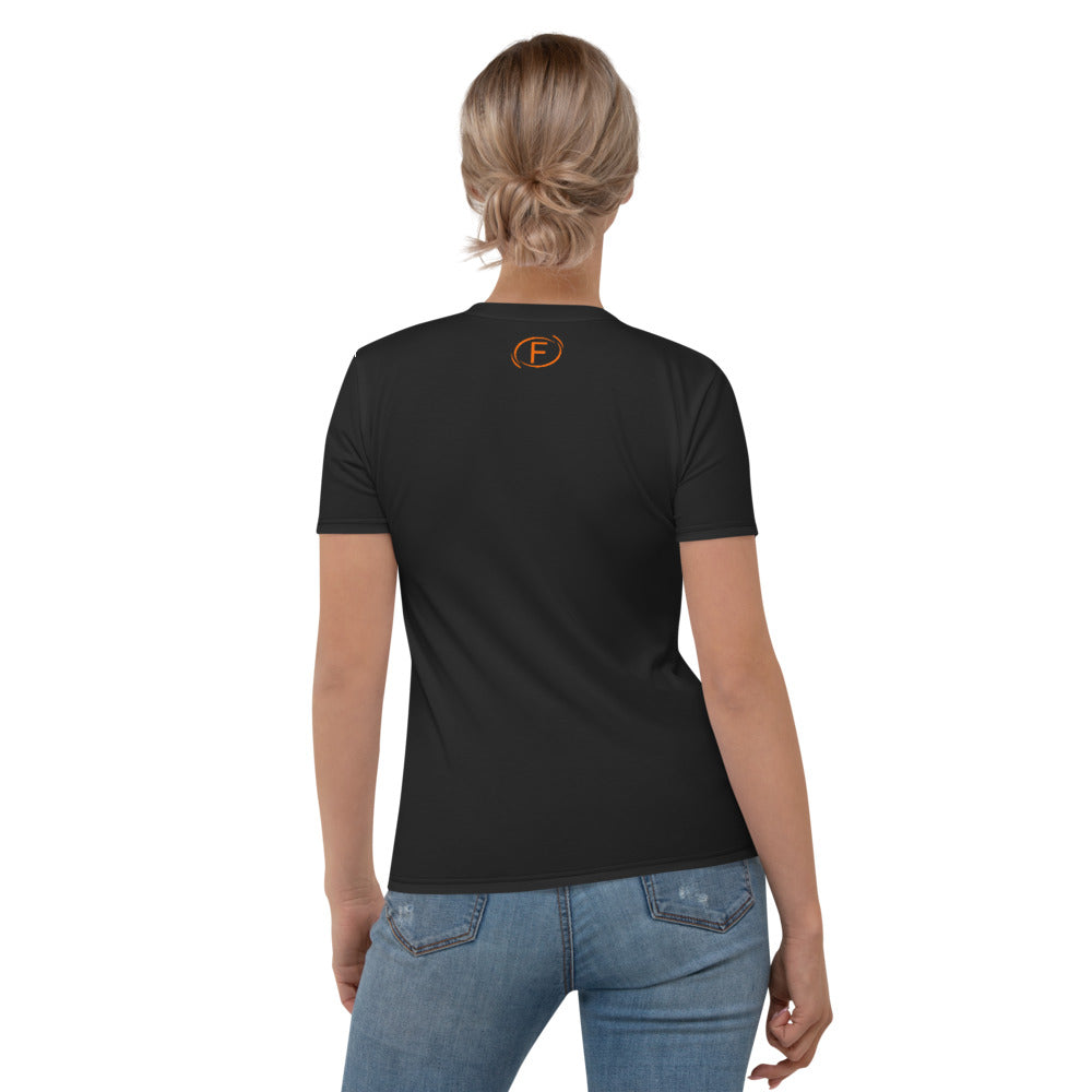 F.r.e.e get to it color women's t-shirt