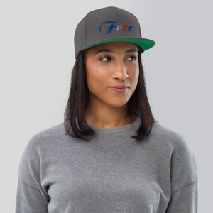 Fancy F.r.e.e snapback hat