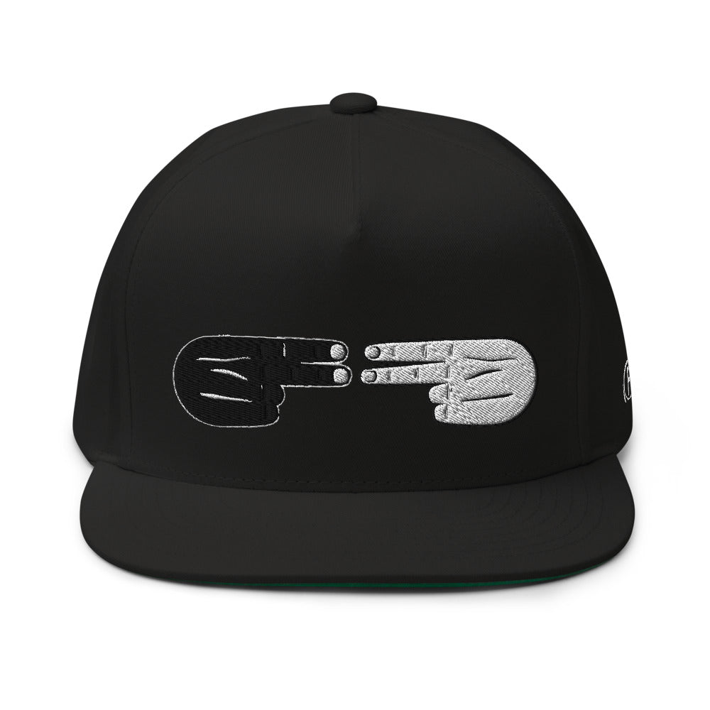 F.r.e.e hands Flat Bill Cap