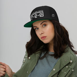 F.r.e.e flat Flat Bill Cap