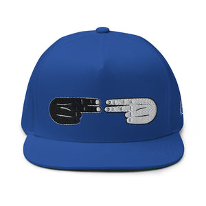 F.r.e.e hands blue Flat Bill Cap