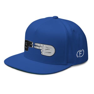 F.r.e.e hands blue Flat Bill Cap