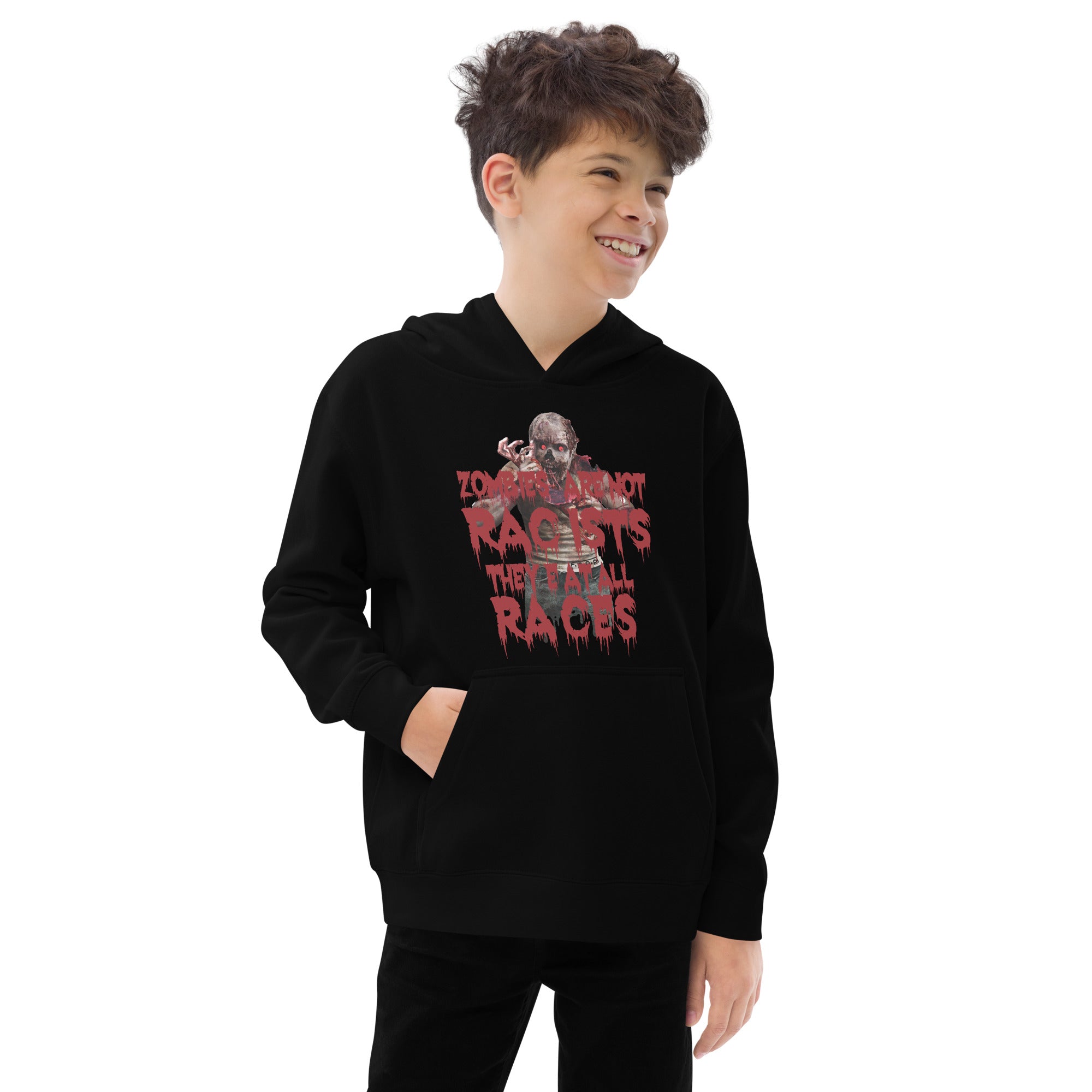 Halloween F.r.e.e Kids fleece hoodie