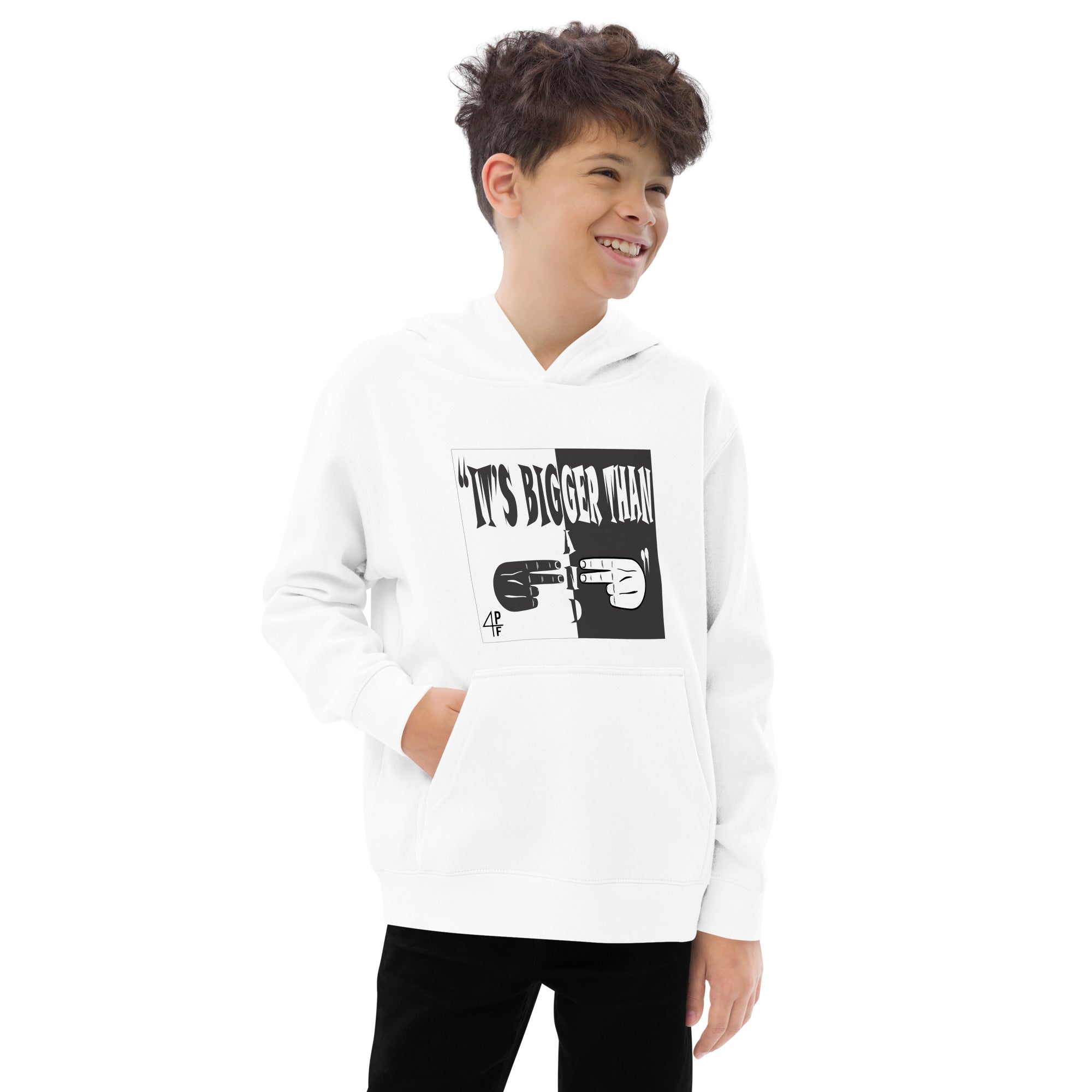 F.r.e.e It’s bigger than fleece hoodie