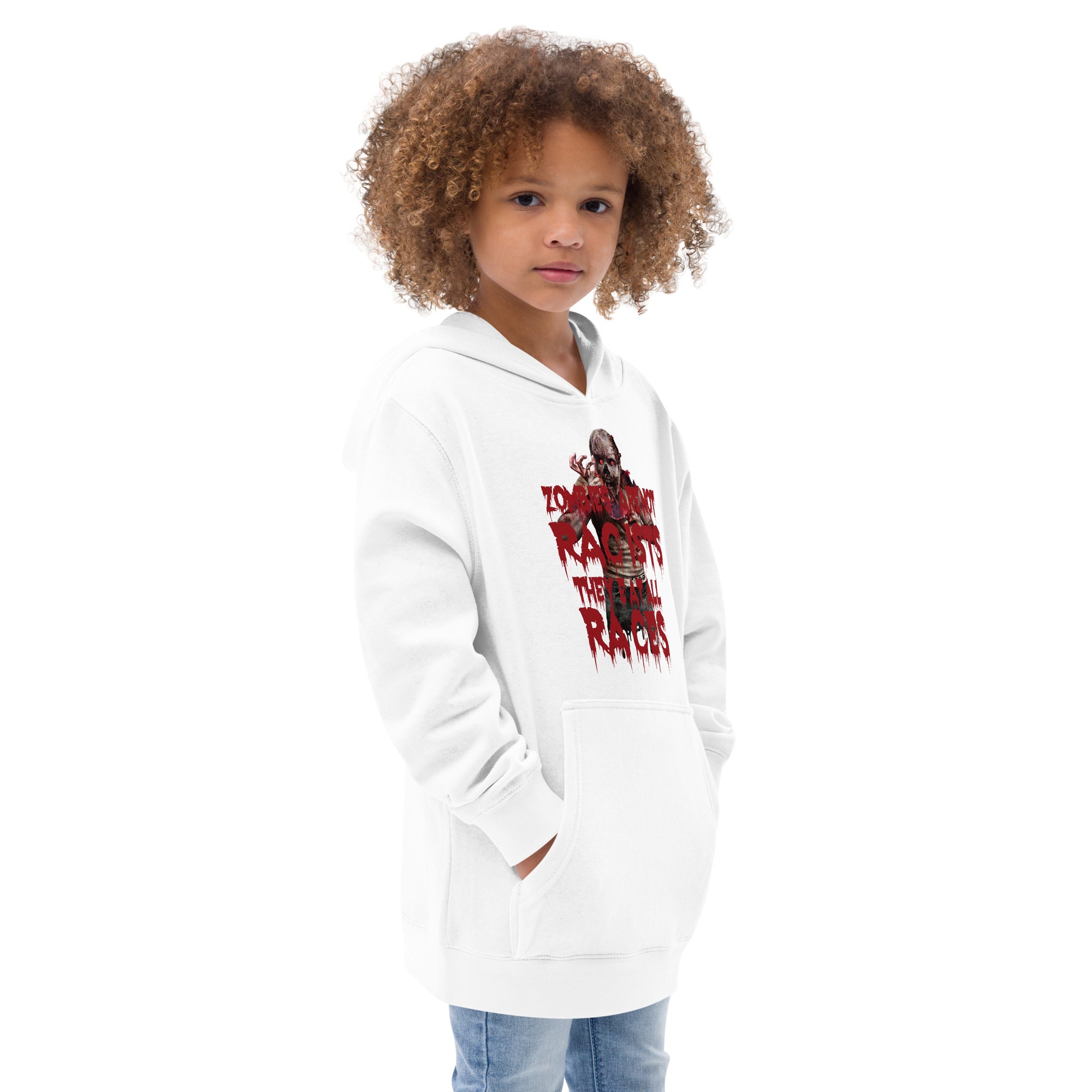 Halloween F.r.e.e Kids fleece hoodie