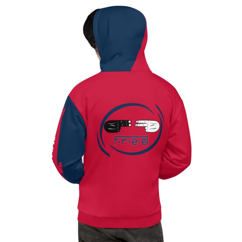 F.R.E.E unisex hoodie