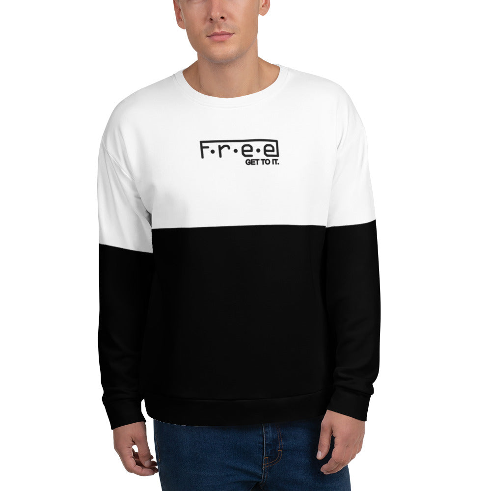 F.R.E.E unisex sweatshirt