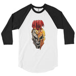F.R.E.E 3/4 sleeve raglan shirt