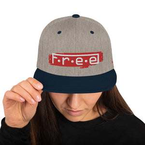F.r.e.e camo snapback hat