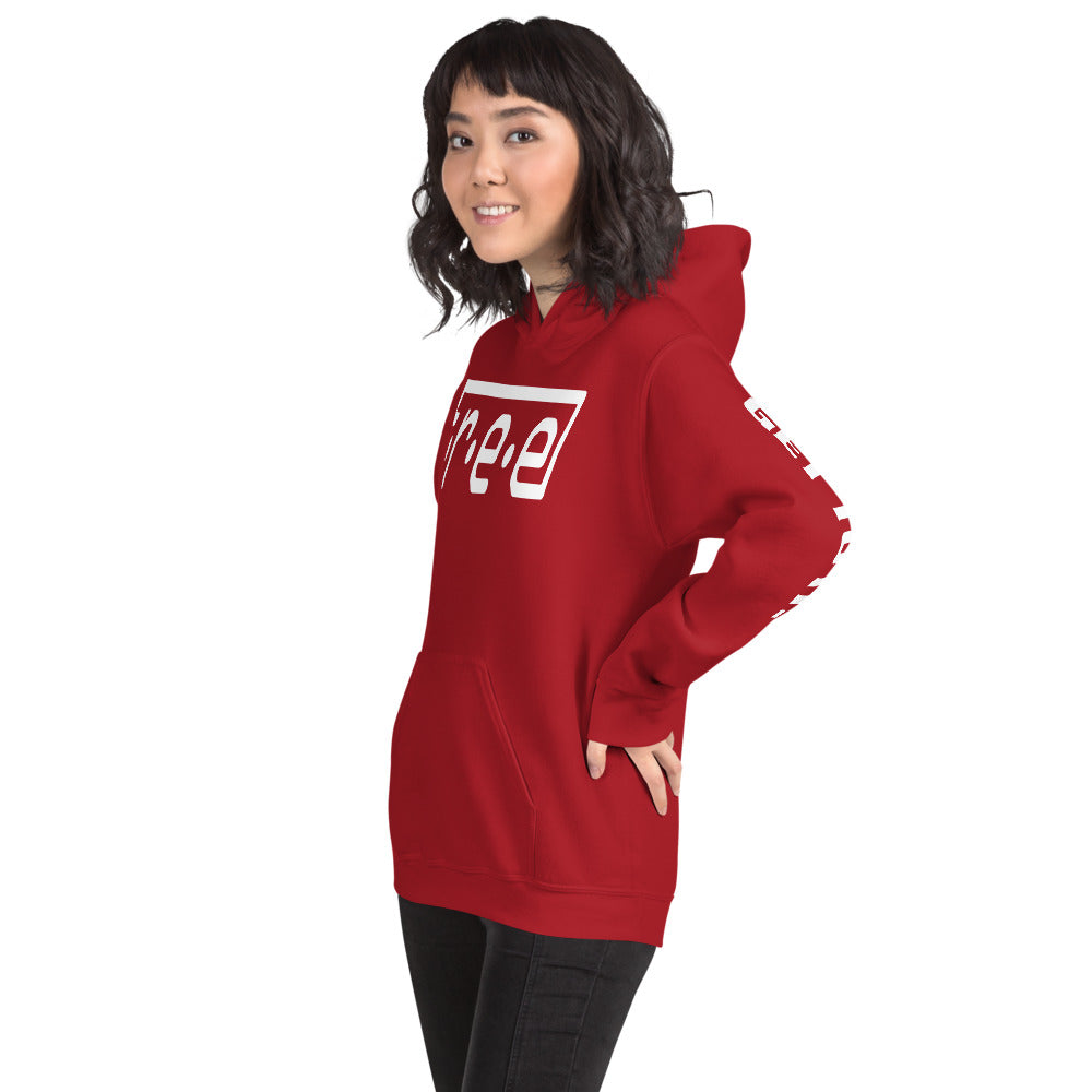 F.R.E.E unisex hoodie