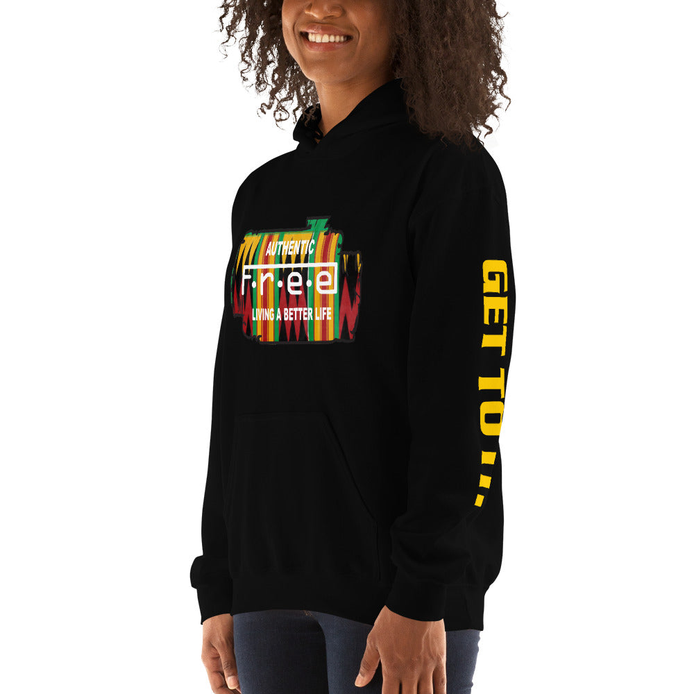 F.R.E.E. unisex hoodie