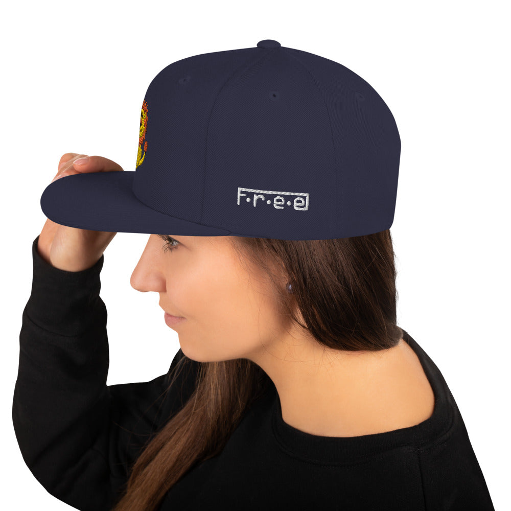 F.r.e.e tiger snapback hat