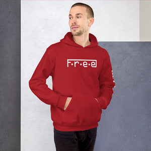 F.R.E.E unisex hoodie