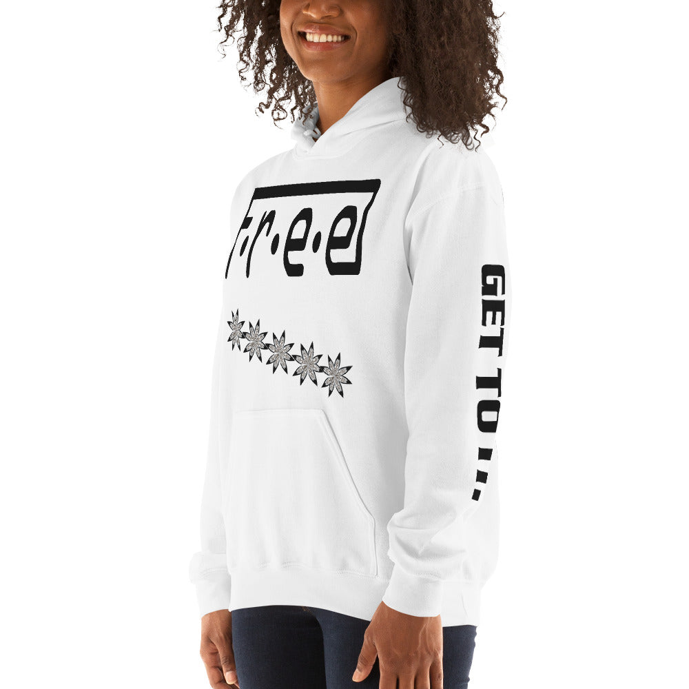F.R.E.E unisex hoodie