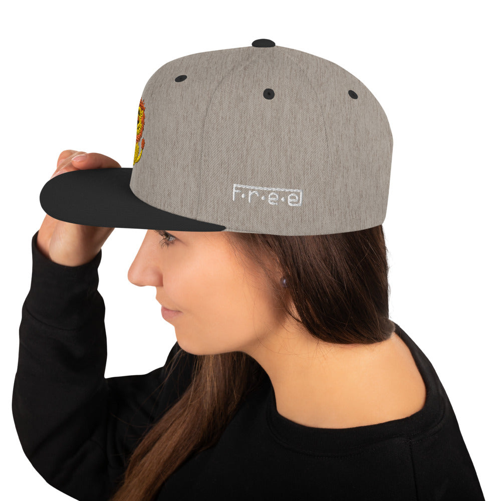 F.r.e.e tiger snapback hat