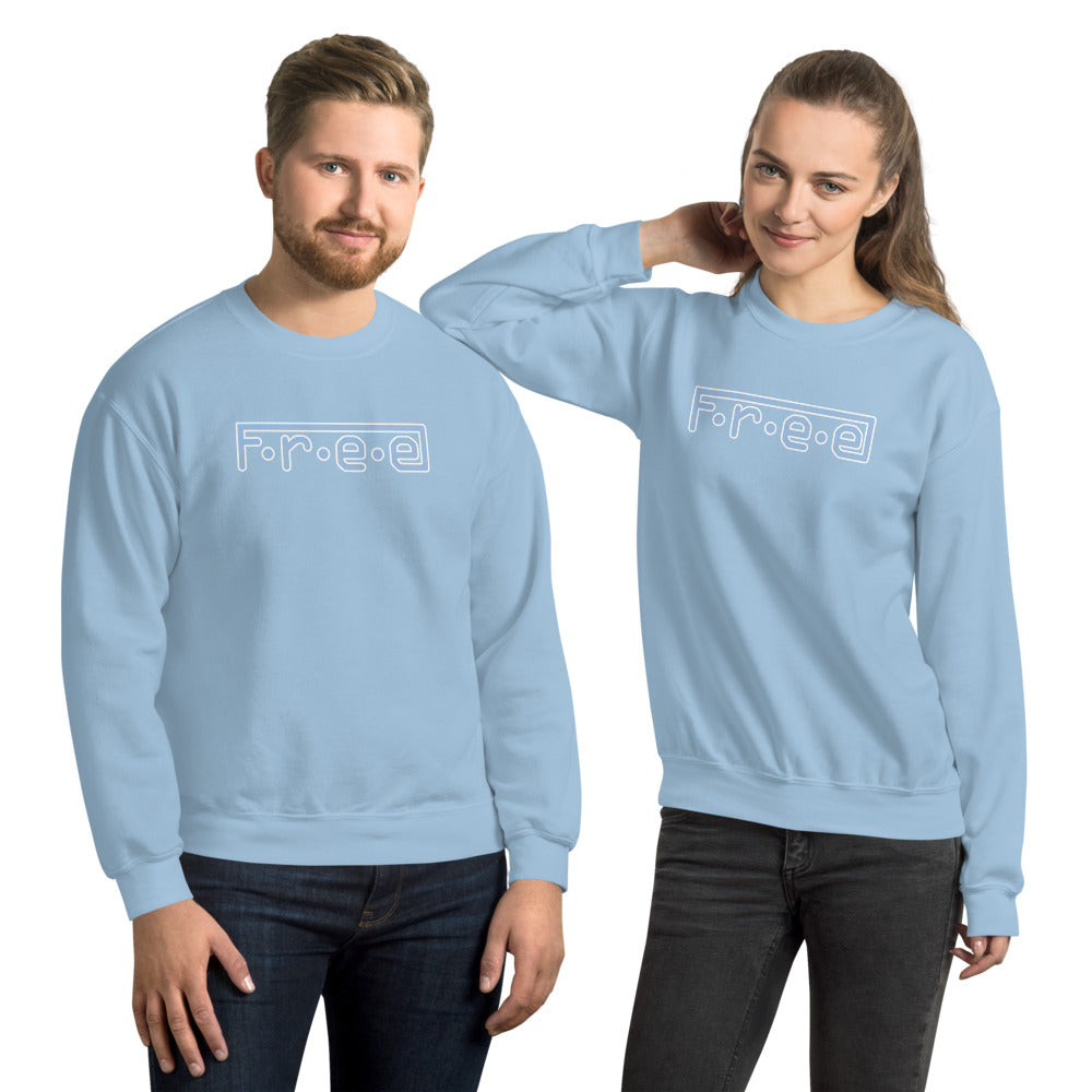 F.R.E.E unisex sweatshirt