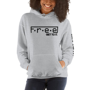 F.R.E.E. unisex hoodie
