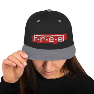 F.r.e.e camo snapback hat