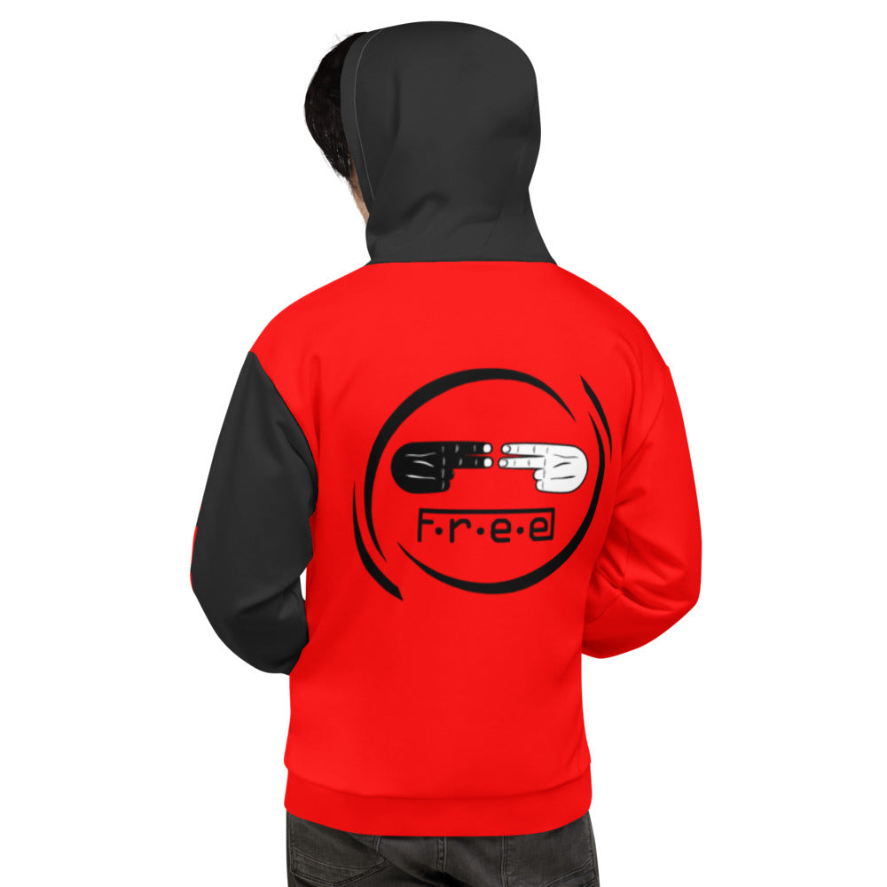 F.R.E.E unisex hoodie