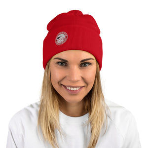 F.r.e.e pom-pom beanie