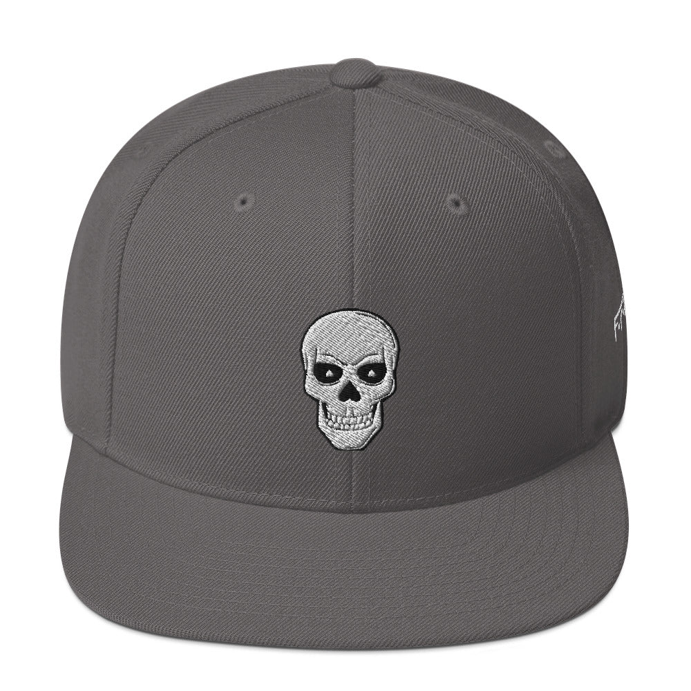 F.r.e.e one skull snapback hat