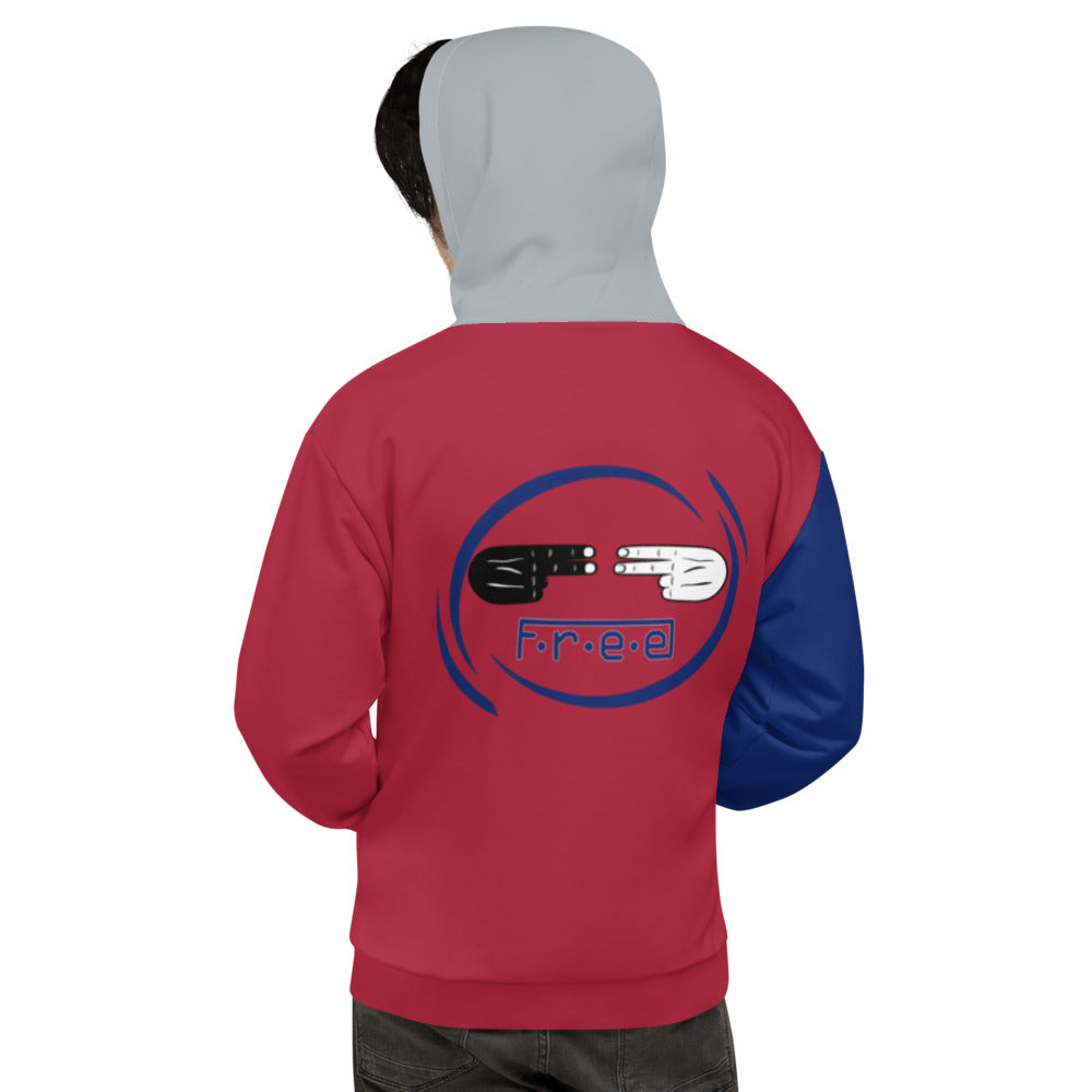 F.R.E.E unisex hoodie