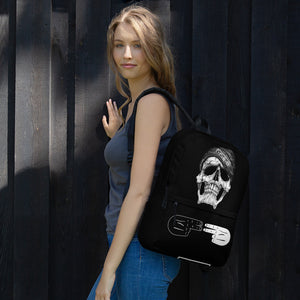 F.R.E.E black skull backpack