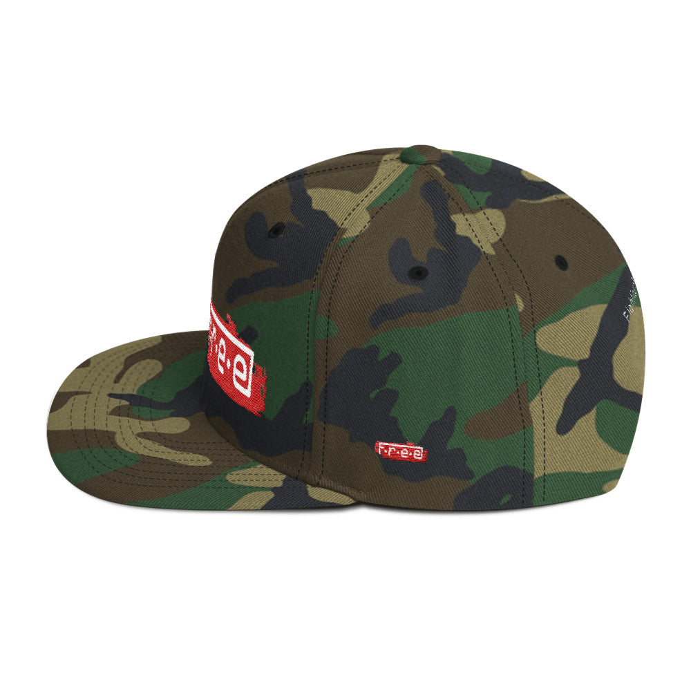 F.R.E.E snapback hat