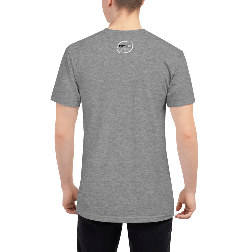 F.R.E.E unisex tri-blend track shirt