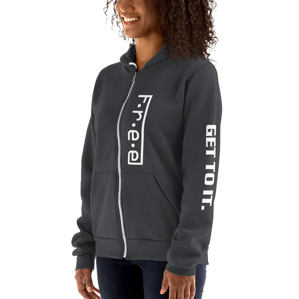 F.R.E.E hoodie sweater