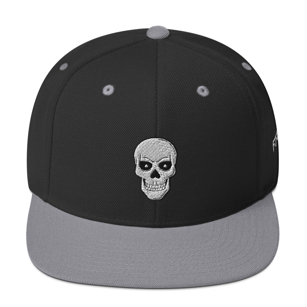 F.r.e.e one skull snapback hat