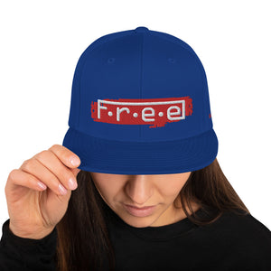 F.r.e.e camo snapback hat