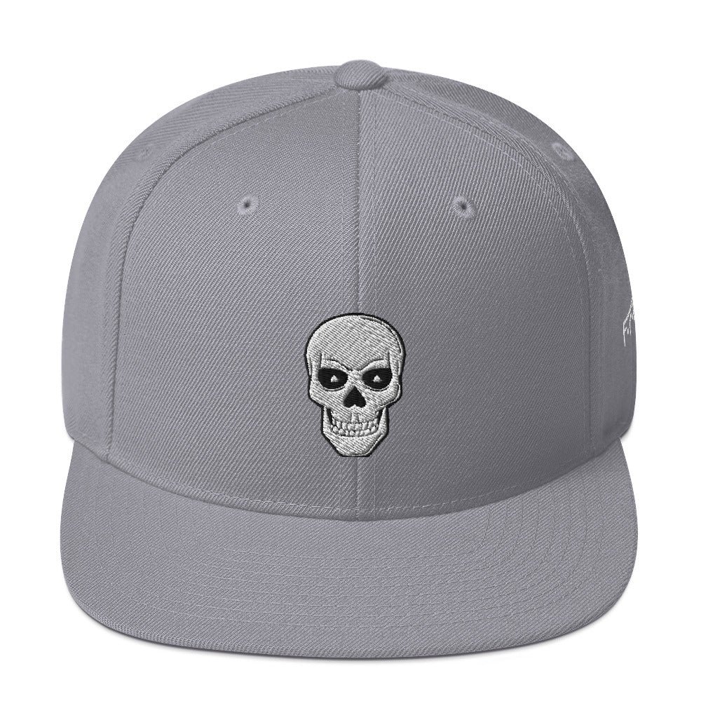 F.r.e.e one skull snapback hat